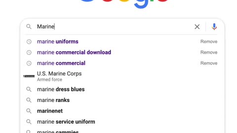 Googling Marine Uniforms