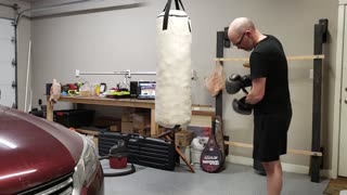 Hanging a 100lb Heavy Bag