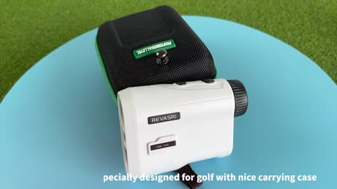 Golf Rangefinder with Slope and Pin Lock Vibration