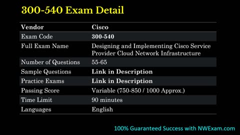 Cisco 300-540 Mastery: Secrets to Passing on Your First Try