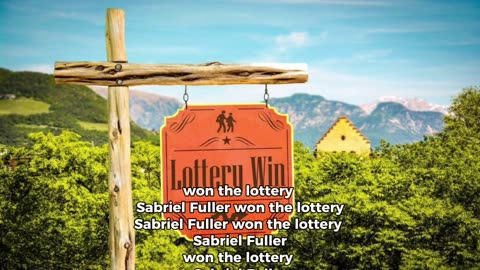 Sabriel Fuller won the lottery. ❤❤❤