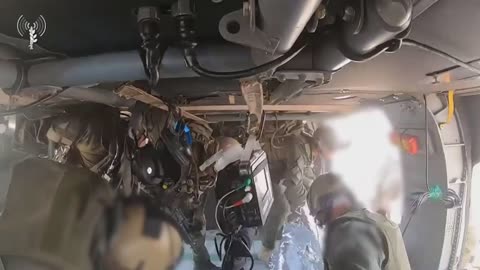 IDF elite unit 669 rescues and evacuates wounded IDF soldiers from the Gaza