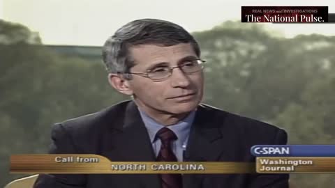 FLASHBACK: C-SPAN Caller Calls For Dr. Fauci To Resign (2003)