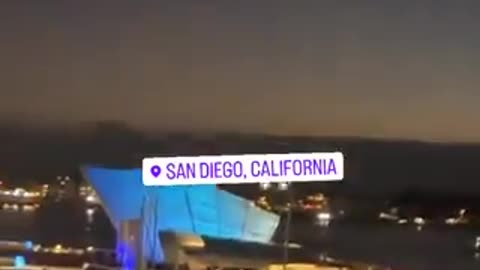 San Diego, California What's going on? PROJECT BLUE BEAM?