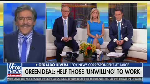Geraldo gives positive review on Ocasio Cortez's Green New Deal