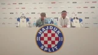 Trener Hajduka Zoran Vulić uoči derbija s Dinamom