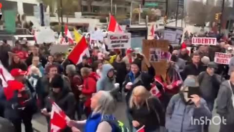 ARREST BILL GATES PROTEST AT TED TALKS IN VANCOUVER BC April, 10, 2022 (WHY WONT THE MEDIA TALK ABOUT IT?)