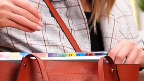 FILE CABINET IN YOUR PURSE HACK!