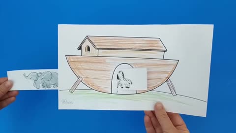 Noah's Ark Animals. Two by Two Craft