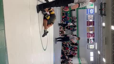 Makoa Castillo (FWC) 2nd win @ Blair oaks Wrestling Tournament