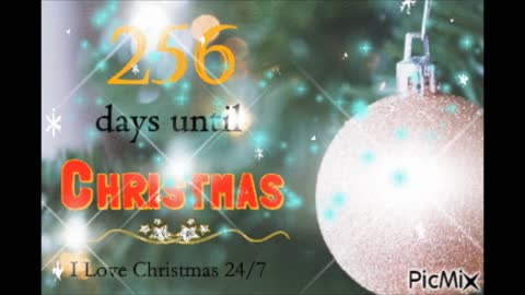 Christmas Countdown - 256 days until Christmas