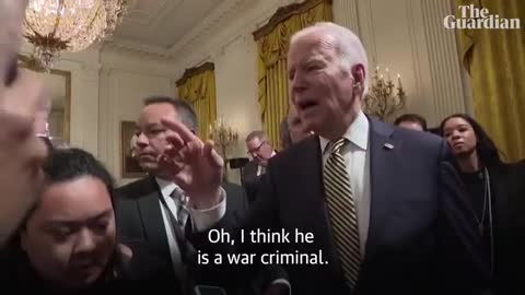 Joe Biden calls Putin a war Vladimir criminal after Zelenskiy speaks to Congress