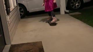 Teaching my Daughter to skateboard
