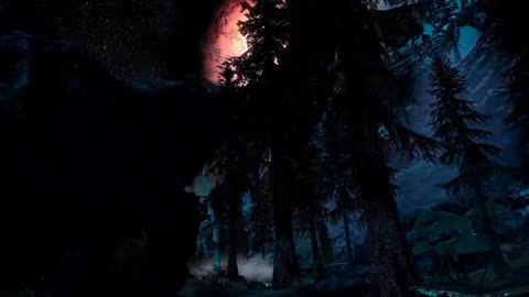 Skyrim VR BEAUTIFUL AT NIGHT :D #skyrim #skyrimvr #vrclips