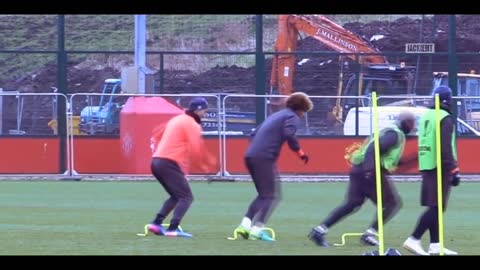 Funny moments in training with different players
