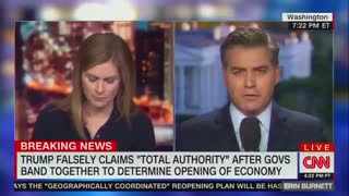 Acosta on Trump: ‘The Biggest Meltdown I Have Ever Seen