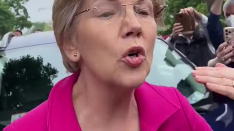 Elizabeth Warren Enraged About Roe vs.Wade Overturning
