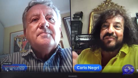 Carlo Negri intervistato da Virgilio Violo
