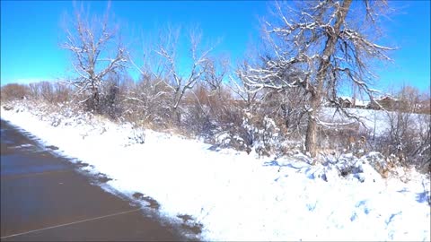 A Winter Bike Ride Denver, Colorado