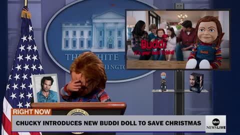 Chucky Introduces Buddi Doll To Save Christmas /Mirrored/ @stevenvoiceover @stevenvoiceover