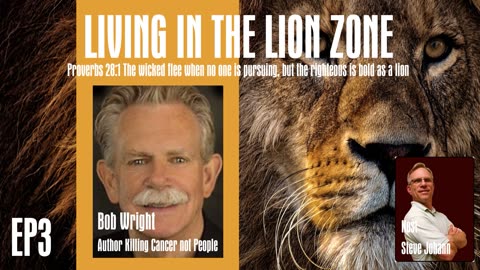 Lion Zone EP3 Bob Wright Killing Cancer Not People Interview & More 12 29 23