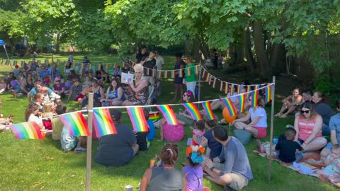 East Providence Drag Queen Story Hour Footage