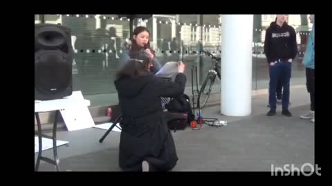 LITTLE GIRL TELLS - KLAUS SCHWAB - TO SHOVE IT! POWERFUL TRUTH SPEECH! SHE GETS IT 100%