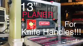 Knife Handle Planer