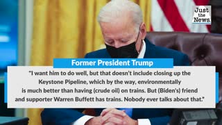 Trump reveals what he wrote to Biden in Oval Office note