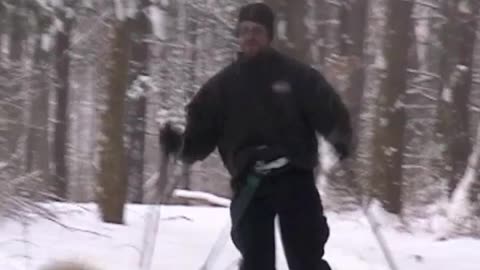 Winter Water Skiing Blooper