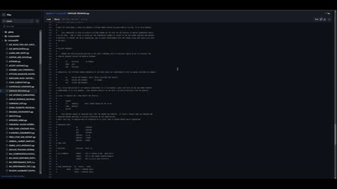 The Apollo 11 Guidance Computer (AGC) source code for the command and lunar modules