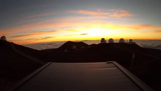 Mauna Kea sunset time laps!