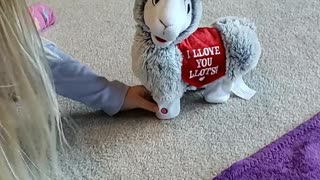 Valentine's Llama