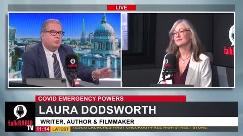 Laura Dodsworth - The Government Is Yet To Show Us All The Evidence