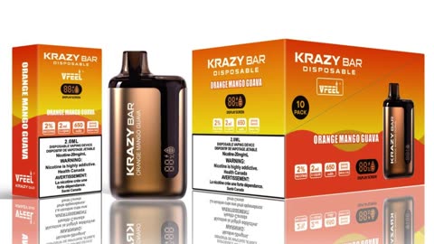 Krazy Bar 7500 Disposable [20mg Intense]