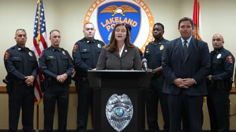 Attorney General Ashley Moody Supports Law Enforcement