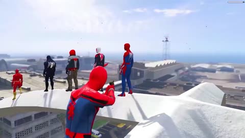 GTA 5 Spiderman funny moments