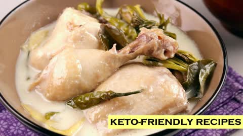 Keto Coconut Milk Braised Chicken