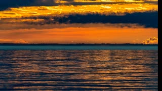 Before & After, Cloudy Sunset, Mitiwanga, Huron, OH, June 5, 2020