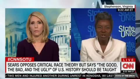 Winsome Sears Schools CNN on Critical Race Theory