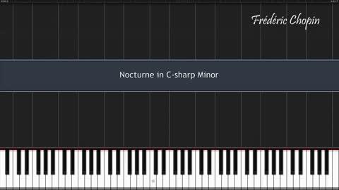 Nocturne in C-sharp Minor - Frederic Chopin