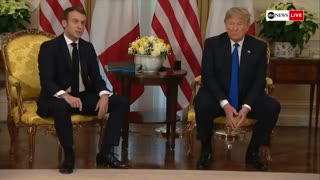Trump and Macron on captured ISIS fighters