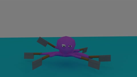 Octopus wants to go on a rampage