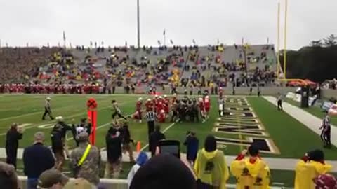 Army vs Ball State--Touchdown!