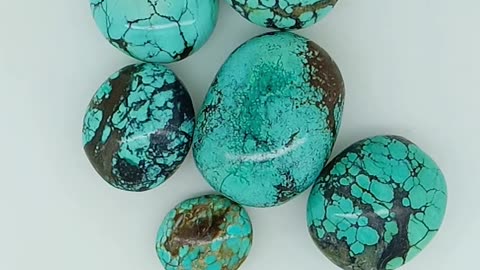 Turquoise Natural Blue Stone Loose Gem Wholesale Turquoise for jewelry making Gift