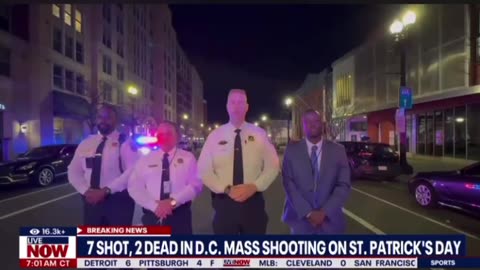 St. Patrick’s Day shooting in Washington DC two dead five hurt suspect on the run