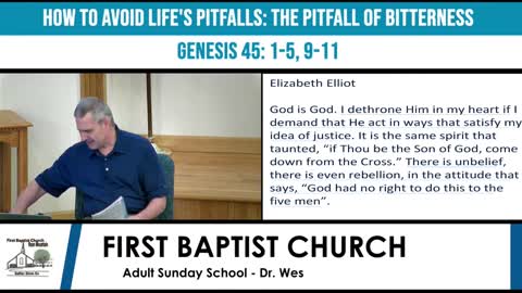 Adult Sunday School - February 20, 2022