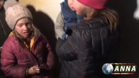 Mariupol children still hide from ukranian troops