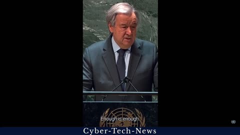 UN Secretary General: "Enough is Enough" | United Nations 3/2/2022
