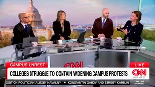CNN Panel Says ‘Average’ Americans Don’t Care About College Protests Covered By ‘Elite’ Media Alums